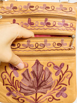 Сумка натуральная кожа через плечо №1114/5 - Ганг фото 5