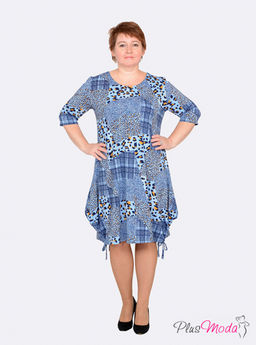 Платье Модель №25 размеры 52-68 - Plusmoda фото 9