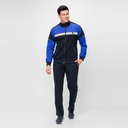 RODOS Спортивный костюм мужской весна/лето М-175/1 Синий/Васильковый/Светло-серый