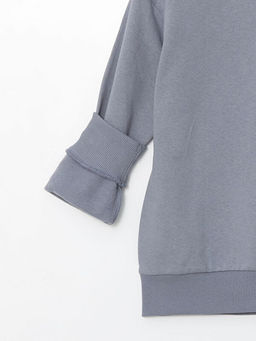 Bisiklet Yaka Erkek ?ocuk Sweatshirt - Waikiki фото 2