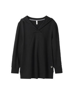 Толстовка, черная - Sheego фото 2