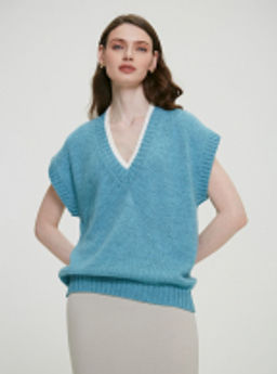 Жилет 111.080001-2/голубой