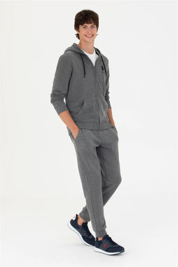 Мужские спортивные штаны антрацитового меланжа Неожиданная скидка в корзине - U.s. polo assn фото 3