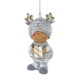 Фигурка декоративная "Дети", L4,5 W3,5 H8 см, 6в.