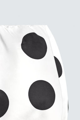 POLKA DOT MINI BALLOON SKIRT HARRY LAMBERT FOR ZARA X DISNEY