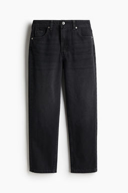 Straight High Ankle Jeans - H&m фото 2