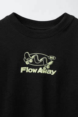 SKATE PRINT T-SHIRT - Zara фото 3