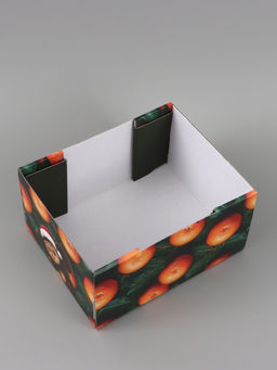 Коробка складная, с крышкой, "С Новым годом", 31 х 25,5 х 16 см, Чебурашка
