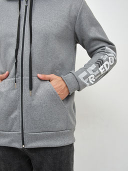 Толстовка муж. Дэнди 3-х нитка начес серый