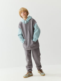 Джоггеры с карманами Графит утепленные 7+