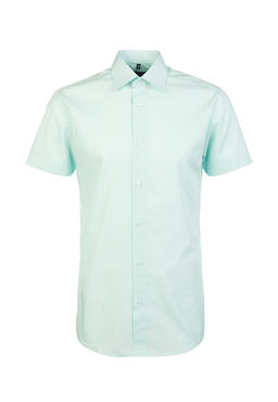 Сорочка мужская короткий рукав GREG 410/309/FR MINT/ZV  фото 5
