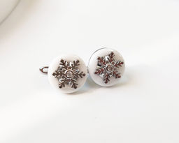 Серьги с керамикой