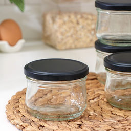 Набор стеклянных банок с крышкой для консервации, ТО-82 мм, для свечей, 0,25 л, 6 шт - Simaland фото 3
