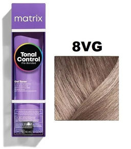 8VG Светлый блондин Перламутровый Золотистый Кислотный тонер Tonal Control Pre-Bonded, 90 мл MATRIX