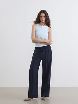 Beli Lastikli Geni? Pa?a Kad?n Pantolon