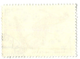 Марка XIII Олимпийские Зимние Игры Лейк-Плэсид  Лыжи 1980 год