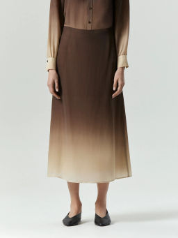 Emka / Юбка миди с градиентом фото 3