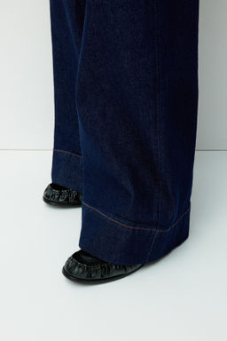 Wide Ultra High Jeans - H&m фото 7