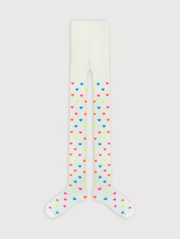 Цена за 3 пары! Колготки детские молочные с рисунком в виде горошка - Mark formelle фото 6