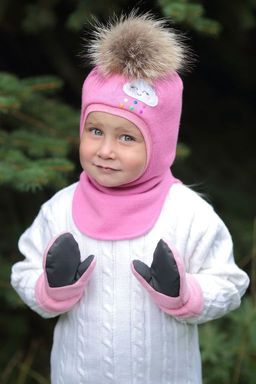 Варежки флисовые ОСЕНЬ/ВЕСНА - Шанти пунти фото 7