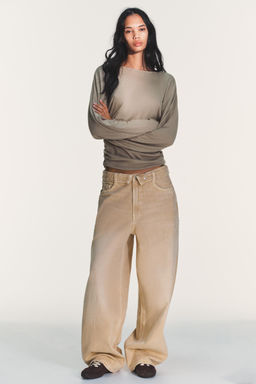 SIDE DRAPED T-SHIRT - Zara фото 8