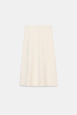 FALDA MIDI PUNTO / Crudo - Zara фото 6