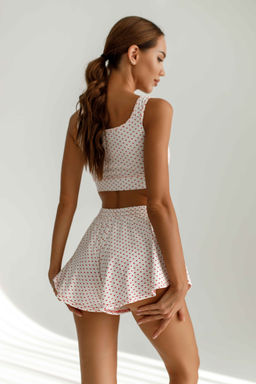 1402 ХЛОПКОВАЯ С СЕРДЕЧКАМИ ПИЖАМА