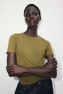 Camiseta entallada - H&m фото 4