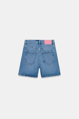 SHORTS Z1975 MOM FIT / Azul medio - Zara фото 8