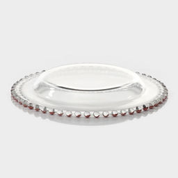 Тарелка Орбита, d=21 см, стекло, цвет розовое золото - Simaland фото 3