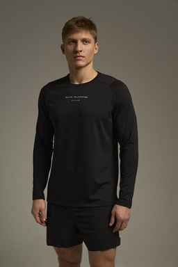 Лонгслив Черный