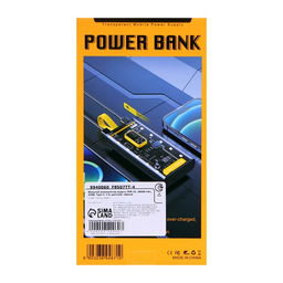 Внешний портативный аккумулятор CRR-33, 20000 мАч, 2USB, Type-C, 2 А, с дисплеем, чёрный