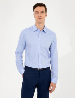 Mavi Slim Fit Uzun Kollu G_mlek - Cacharel фото 2