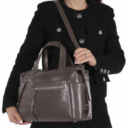 Сумка 6619VG gray Vitelli Grassi