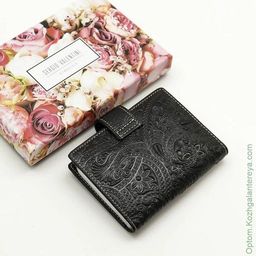 Женская кожаная визитница Sergio Valentini СВ 8115-010  фото 8