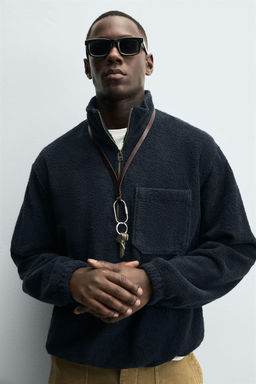 TEXTURED POUCH POCKET JACKET - Zara фото 6