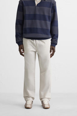 WASHED JOGGER WAIST TROUSERS - Zara фото 11
