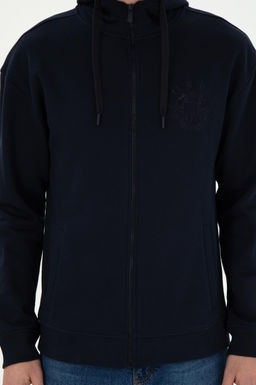 Мужской темно-синий вязаный кардиган Неожиданная скидка в корзине - U.s. polo assn фото 6