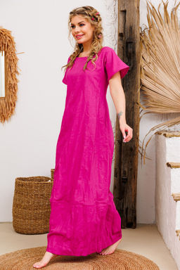 Платье AMORI 9724 фуксия  фото 6