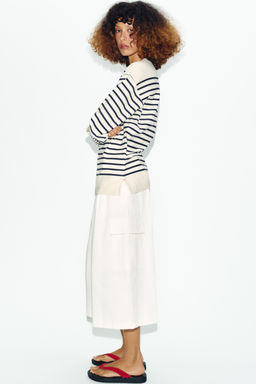 CAMISETA RAYAS MANGA LARGA / rayas - Zara фото 3