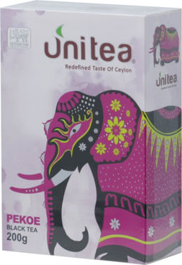UNITEA. PEKOE 200 гр. карт.пачка