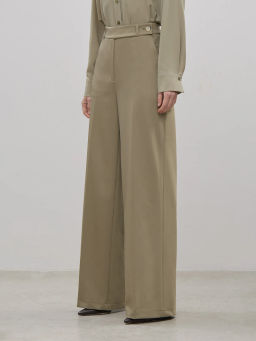 Брюки широкого кроя D283/harmonia - Emka фото 3