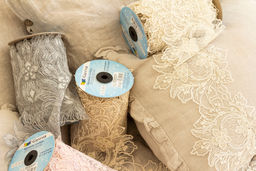 Кружево Gamma сетка 195 мм GFLM-24130 в рулоне 11 м 0.2 Турция