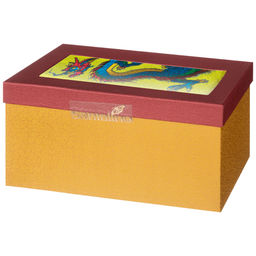 ПОЛОТЕНЦЕ МАХРОВОЕ ГОД ДРАКОНА,40Х70СМ,ЛАЙМ, МАХРА - Lefard фото 2