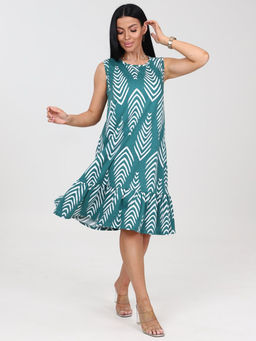 НИКА ПЛАТЬЕ ЖЕНСКОЕ (Зелёный) - А-дина фото 3