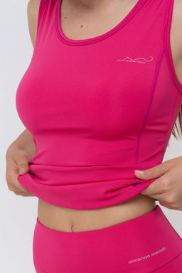 Майка спортивная прилегающего силуэта Спорт - Almando melado фото 3