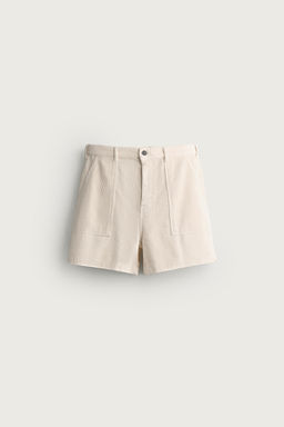 BERMUDA REGULAR FIT PANA / Crudo - Zara фото 7