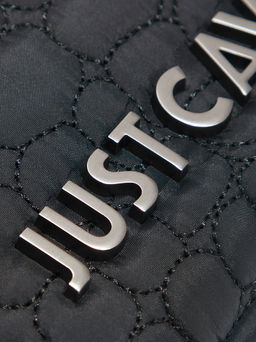Мужская поясная сумка JUST CAVALLI JC INSTITUTIONAL LOGO Артикул 4415634, черный