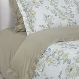 Постельное белье Селина (мако-сатин) 2 сп. с Евро/Пододеяльник (молния, ушки): 1 шт.- 215*175; Простыня: 1 шт.- 240*240; Наволочка (молния, ушки): 2 шт.- 70*70; Наволочка (молния, ушки): 2 шт.- 50*70 Мако - сатин - Арт элегант фото 4