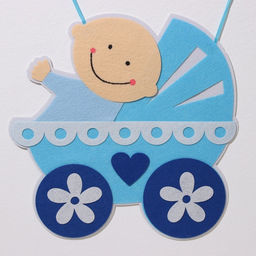 Украшение на гендер пати «Подвеска It&apos;s a Boy», 32×32×43 см